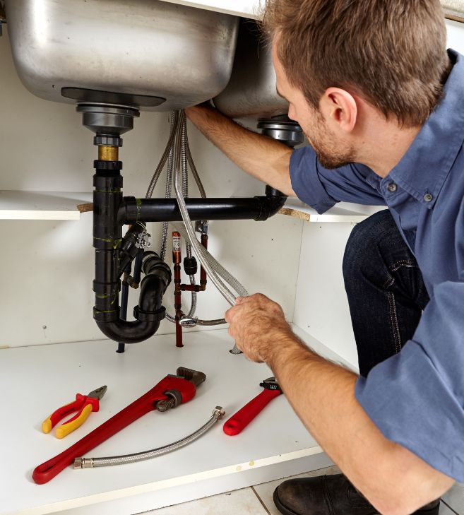 img of a plumber