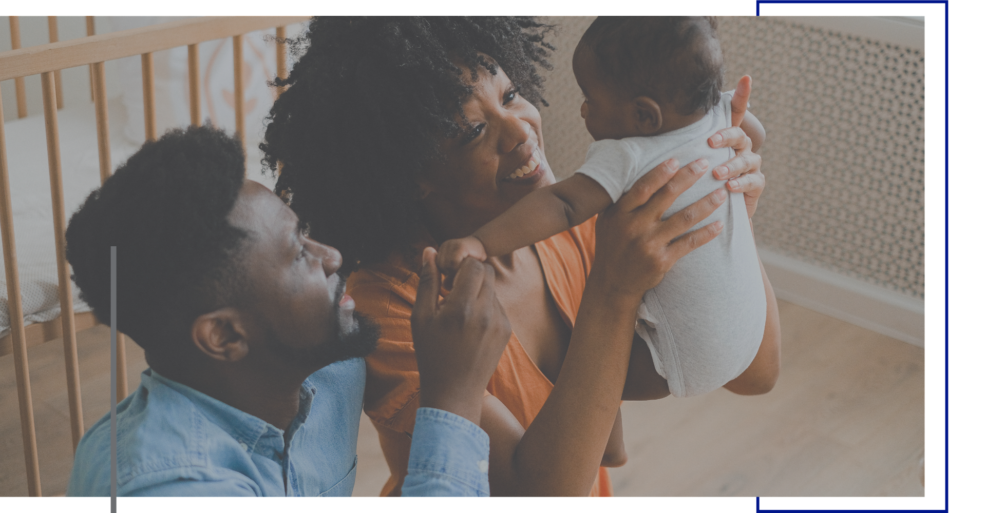 parents with young child